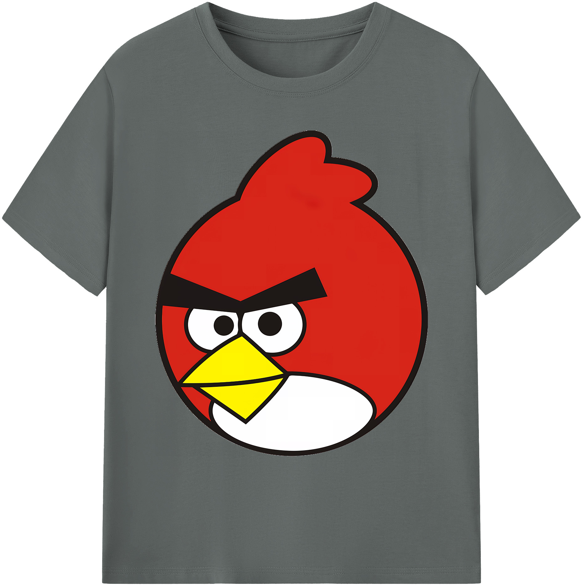 （画像用） Angry Birds アングリーバード 綿100％ メンズ半袖Tシャツ｜肌触りやわらか＆通気性